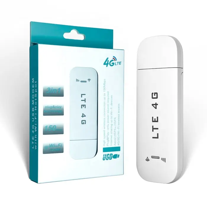 Großhandel Inventar LTE 3 in1 e3372 Router SIM-Karte 4G WLAN 150Mbps OEM WLAN-Dongle Langstrecken-Internetzugang