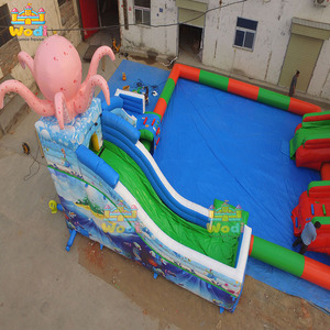 Casa de Brinco Inflable Comercial WODI de Grado Comercial, Fabricada en PVC de 0.9 mm, Doble, para Lagos y Piscinas, Disponible con OEM - Product Image 2