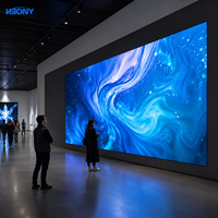 Layar LED Tetap Dalam Ruangan P1.2 Ultra HD Resolusi Tinggi untuk Video Wall di Pusat Komando, Ruang Kontrol, dan Papan Reklame Digital