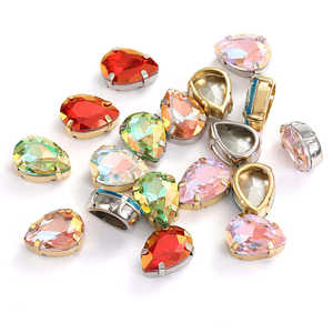 Xichuan alta calidad Waterdrop LA Series Piont Back cobre garra diamantes de imitación para accesorios de costura y <span class=keywords><strong>Germant</strong></span> - Product Image 1