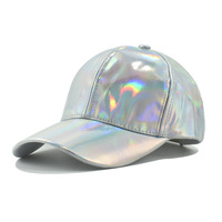 Gorra de Béisbol de Cuero PU Colorida para Hombre y Mujer, Gorra de Estilo Urbano con Visera Ajustable, Gorra de Motocicleta Impermeable para Uso en Exteriores