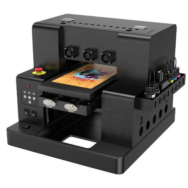 New Model Small UV Inkjet Printer A4 UV Printer for Custom Printing on Mobile Covers, Stickers, Pens & Bottles - XP600