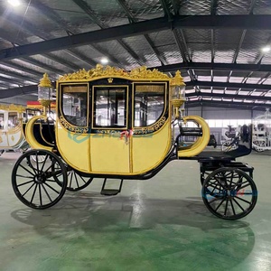 Carruaje Eléctrico Clásico sin Caballos Royal para Hoteles y Bodas, Transporte Presidencial de Estilo Vintage, Depósito - Product Image 3