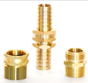 Dongguan service d'usinage CNC personnalisé en alliage d'aluminium laiton cuivre compression union presse raccords pour tuyaux d'air - Product Image 3