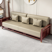 Ensemble de canapés de bureau de style européen moderne de luxe Mobilier commercial pour petit bureau Housse en cuir de luxe pour le salon