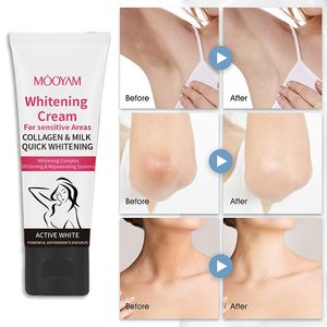 Crema Blanqueadora para Axilas y Zonas Sensibles del Cuerpo, Marca Blanca, para Piel Oscura - Product Image 3