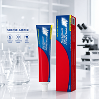 Dentifrice blanchissant à l'hydroxyapatite, au bicarbonate de soude et aux probiotiques, marque privée OEM, saveur menthe, pour une haleine fraîche et une protection de l'émail