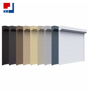 Çin'den Gelen, Otel Kullanımı İçin Popüler Modern Alüminyum Alaşımlı Rulo Garaj Kapısı, Yüzey İşlemeli - Product Image 1