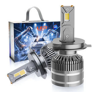 Nueva Bombilla LED para Faros Delanteros de Coche, 12V, 20000LM, Alta Potencia, 200W, H4 H7, 6500K, Lámpara LED con Doble Tubo de Cobre - Product Image 1