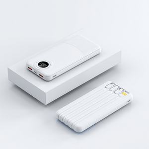 Banques d'alimentation portables haute capacité 20000mAh 30000mAh 22.5W PD avec sortie USB, écran LED et logo personnalisé 10000mAh - Product Image 6