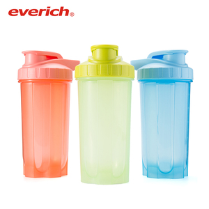 De agitador 500ml botella de agua de plástico deporte coctelera de la proteína libre de BPA botellas mezcladoras de - Product Image 1