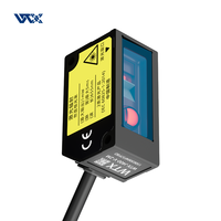 Sensor Láser de Desplazamiento de Alta Precisión WTX, Simulación 4~20 mA 0-5 V, Medición de Distancia, Espesor, Planitud y Altura