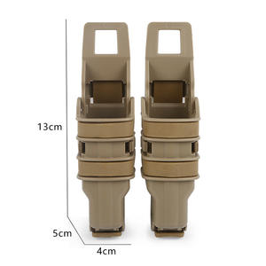 High Quality Custom 2 Pcs Double Stack <b>Holster</b> Fast Magazine Holder Tactical Waist Pouch Bag - Product Image 6