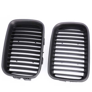 Rejilla delantera para parachoques BMW E36, negra, de plástico ABS, para la serie 3, pieza de repuesto - Product Image 1