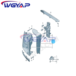 WGYAP OEM 1T0945095 N Luces Traseras Rojas Izquierdas Nuevas Accesorios para Automóviles 1T0945095 N para <span class=keywords><strong>Volkswagen</strong></span> <span class=keywords><strong>Touran</strong></span> - Product Image 5
