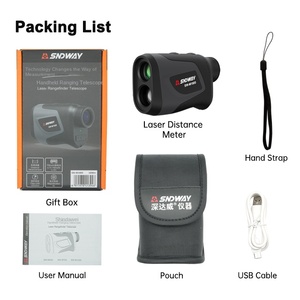 เครื่องวัดระยะเลเซอร์สำหรับกอล์ฟ Sndway SW-M700 พร้อมระบบล็อคธง หน่วย M/Yd มาตรฐาน IP54 กำลังขยาย 6.0 เท่า ได้รับการรับรองมาตรฐาน CE/FCC - Product Image 2