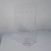 Gaojian Présentoir personnalisé en acrylique pour fêtes de mariage Supports muraux pour beignets ou bagels pour présentation sur table