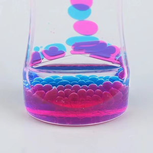 Clessidra a Bolle di Liquido Temporizzatore Giocattoli Sensoriali per Bambini e <span class=keywords><strong>Adulti</strong></span> Accessori Antistress Decorazione per Casa Ufficio e Scrivania - Product Image 5