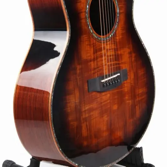 Gitar Rosewood Cutaway 40 "dengan Pin ABS, Gitar Pabrik OEM