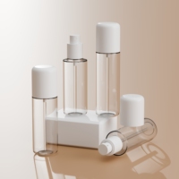 KAIGE en stock – Flacon pompe vaporisateur à brume fine 100ML 120ML en PET pour cosmétiques, tonique visage, soins de la peau, cheveux et corps