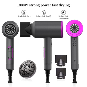 Wholesale Hot Selling 1800W Negative Ionic Bathroom <strong>Diffuser</strong> Hair Blow Dryer <strong>3</strong> Heat Settings AC Motor Hair Dryer - Product Image 4