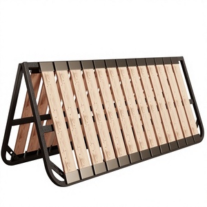 Base de Cama Plegable Simple que Ahorra Espacio, Tamaños Queen, King y Full, con Sistema de Láminas y Almacenamiento en Cajones para Dormitorios y Apartamentos - Product Image 3