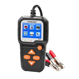 Venta caliente Konnwei KW650 12V Probador de batería Coche Motocicleta Probador de batería Analizador Soporte 6-16V Mejor que KW600 - Product Image 3