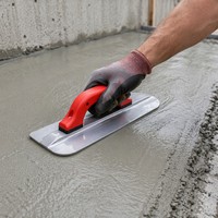 Truelle de finition professionnelle pour béton |   Outil de plâtrage manuel pour ciment |   Enduit mural et de sol |   Construction en maçonnerie