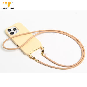 Luxe souple TPU <span class=keywords><strong>chaîne</strong></span> sangle poignet Bracelet téléphone <span class=keywords><strong>coque</strong></span> Compatible pour iPhone 16 pour <span class=keywords><strong>Samsung</strong></span> S25 modèle Max étuis sangle - Product Image 2