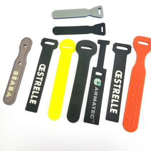 Tiradores de cremallera con logotipo 3D personalizado, Metal y PVC para prendas de vestir, bolsas, tiendas de campaña, cuerda extractora de cordón de goma - Product Image 5