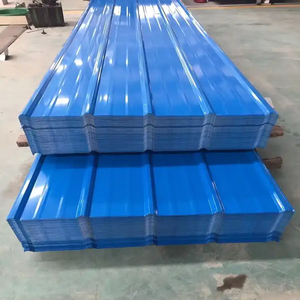 Tôles d'acier ondulées galvanisées prélaquées PPGI de 0,5 mm d'épaisseur, couleur RAL, qualité usine, pour toiture - Product Image 5