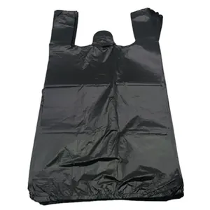 Hdpe Biodegradable Custom Print Plastic Manufacturer T shirt Shopping Bag for Fruit and Vegetable