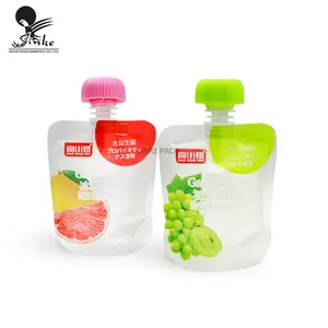 small capacity 10ml 20ml Spout Pouch Drinks Wine Juice Stand up Packaging Bag