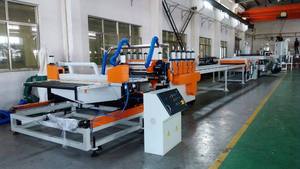 3 lớp xây dựng xây dựng PP nhựa rỗng tấm ván Khuôn Mẫu Dây chuyền sản xuất WPC Board máy - Product Image 4