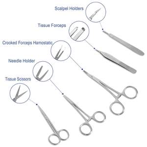 <span class=keywords><strong>Kit</strong></span> chirurgical chaud bon marché <span class=keywords><strong>Kit</strong></span> de formation pratique de suture avec mannequin et tampon en silicone - Product Image 3