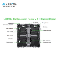 Écran LED de location extérieur étanche SMD 4m x 3m P3.91 P4.81, mur vidéo LED grand format P3 P4 pour scène de concert - Prix