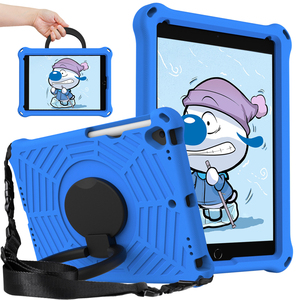 Funda de espuma portátil EVA para iPad Mini 1 2 3 4 5 6 <span class=keywords><strong>Mini6</strong></span> 2021 7,9 correa de hombro soporte de Asa 360 funda de armadura de rotación - Product Image 1