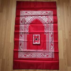 <span class=keywords><strong>Tapis</strong></span> <span class=keywords><strong>de</strong></span> prière musulman personnalisé avec <span class=keywords><strong>boussole</strong></span>, idéal pour les voyages, vente en gros - Product Image 4