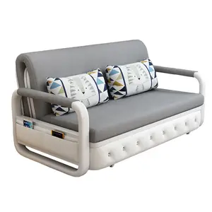 Оптовая Продажа Новый дизайн складной двухцелевой диван-кровать многофункциональный двойной односпальный диван тканевый комбинированный диван