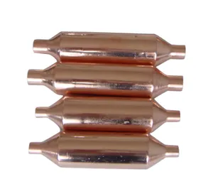 Welded Double Inlet Refrigerator Copper Filter Drier