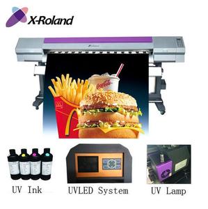 High Speed Roland UV Digital Inkjet Printer, Digital <b>Printing</b> <b>Machine</b> Price for Banner Flex Vinyl - Product Image 3