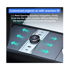Tesla lcd điều khiển thông minh dock mở rộng dock <span class=keywords><strong>gearshift</strong></span> chức năng núm thông minh cho tesla mô hình 3 phụ kiện vùng cao - Product Image 6
