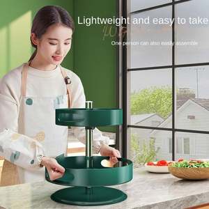 Estante de Almacenamiento Multifuncional de Acero al Carbono para Cocina, Estante Giratorio para Especias, Caja Especial para Aceite, Sal, Salsas, Vinagre y Condimentos - Product Image 4