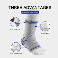 Bandage de protection élastique réglable pour la course à pied, cyclisme et fitness