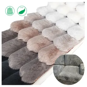 Оптовая продажа водонепроницаемый дышащий домашний текстиль Вельветовая ткань обивка для дивана мебельная ткань