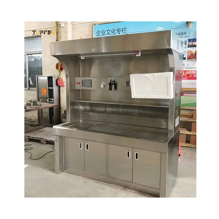 stainless steel medical cabinet work bench station