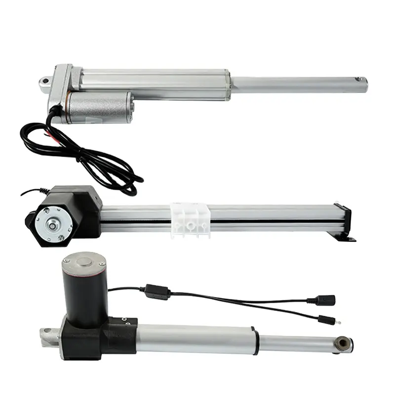 Linear Actuator มอเตอร์ DC 12V 24V 36V 48V Linear Actuator ความเร็วสูง5-200มิลลิเมตร/วินาที IP65 Linear Actuator