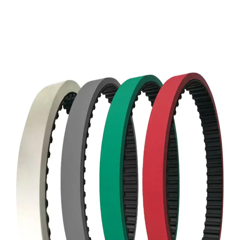 Konlida All kinds Tooth Type Industrial Drive Timing Polyurethane Belts with Coatings