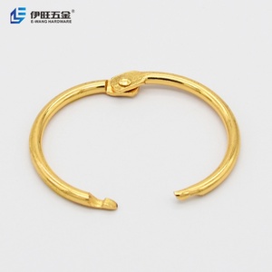 Anneaux de reliure dorés YIWANG de 1,2 pouce pour documents et classeurs à feuilles mobiles - Product Image 2