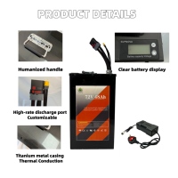 Batterie au lithium 20S12P 72V 28AH 210AMP avec BMS Bluetooth ANT, boîtier métallique pour vélo électrique, batterie haute performance